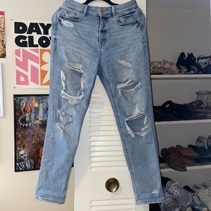 Ripped Mom jeans